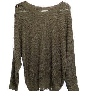 Olive Green Sweater New